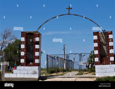 The Pine Ridge Indian Reservation Lakota Oglala Sioux South Dakota in USA Stock Photo - Alamy