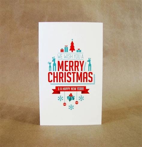 50 Creative Christmas Card Designs