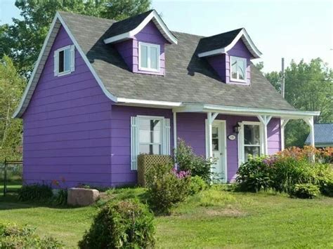 ...House purple Best Exterior Paint, Casa Exterior, Exterior Paint Colors For House, House ...