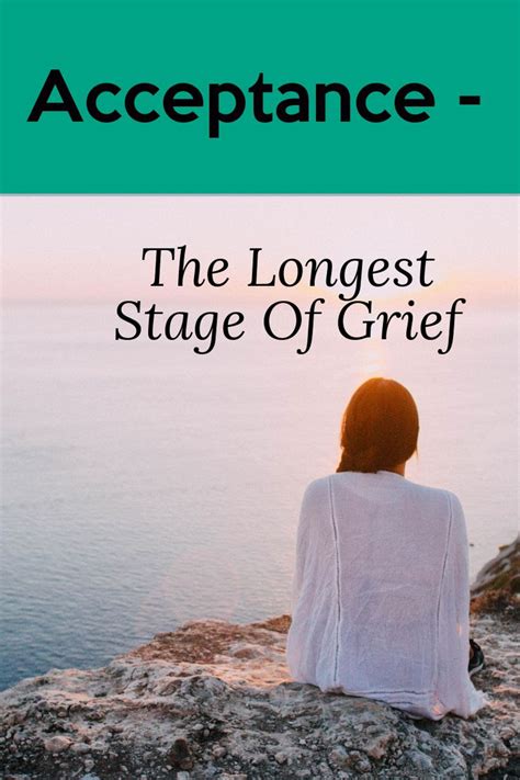 Acceptance - The Longest Stage of Grief - www.mytenaciouslife.com | Stages of grief, Overcoming ...