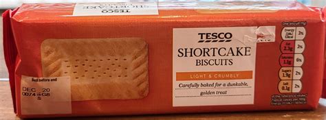 Tesco Shortcake Biscuits - Blimeys Shop