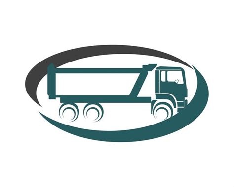 Cargo truck logo 639907 Vector Art at Vecteezy