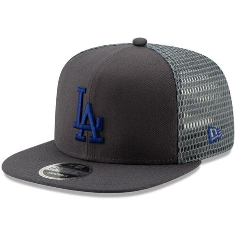 Los Angeles Dodgers New Era Mesh Fresh 9FIFTY Adjustable Snapback Hat ...