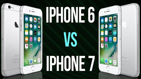 iPhone 6 vs iPhone 7 (Comparativo) - YouTube