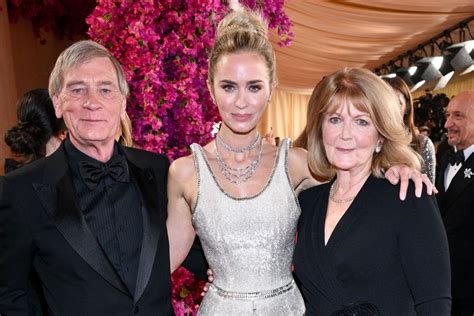 Emily Blunt Brings Parents to 2024 Oscars for Dad Oliver's Birthday