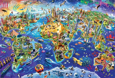 Crazy World, 2000 Pieces, Eurographics | Puzzle Warehouse