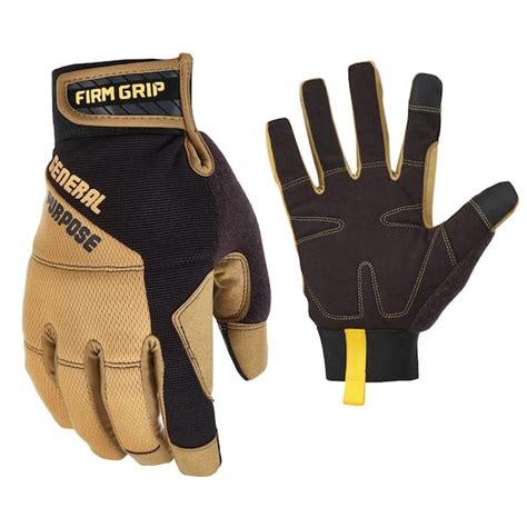 FIRM GRIP Large Winter General Purpose Gloves with Thinsulate Liner ...