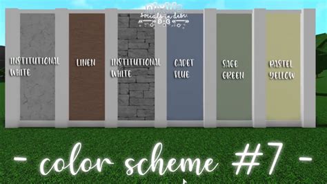 - 10 Color Scheme Ideas for Bloxburg Builds! - Bloxburg Tips and Tricks - Nixilia - | House ...