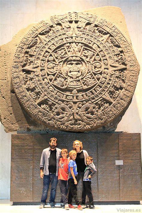 Piedra del Sol o Calendario Azteca, la joya del Museo Nacional de ...