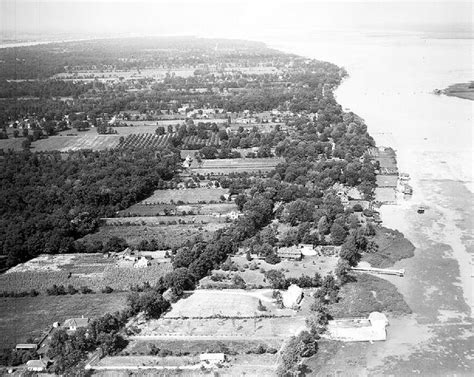 GROSSE ILE: East River Road and coastline (1931) by DownriverThings ...