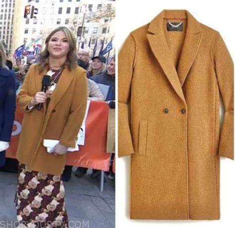 The Today Show: March 2023 Jenna Bush Hager's Camel Coat | Shop Your TV