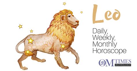 Leo: Daily, Weekly, Monthly Horoscopes - OMTimes Magazine