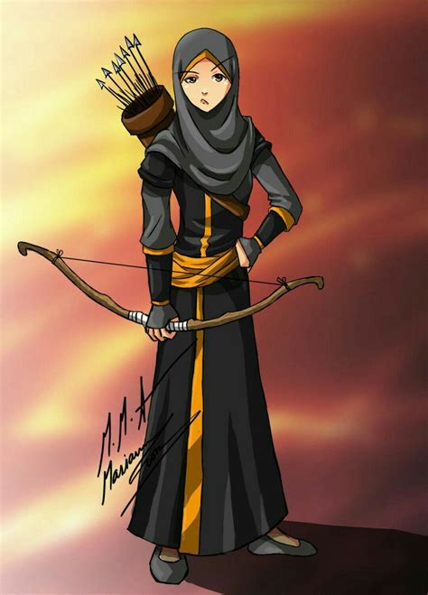 Pin by Abdullah Hanifah on Islamic Cartoon | Anime muslimah, Hijab cartoon, Anime muslim