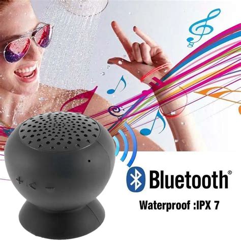 Waterproof Wireless Bluetooth Handsfree Suction Speaker Shower Car mic bluetooth microphone ...