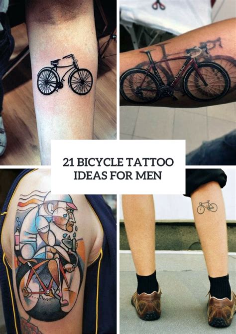 Picture Of Excellent Bicycle Tattoo Ideas For Men