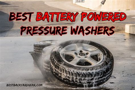 10 Best Battery Powered Pressure Washers | Best Backyard Gear