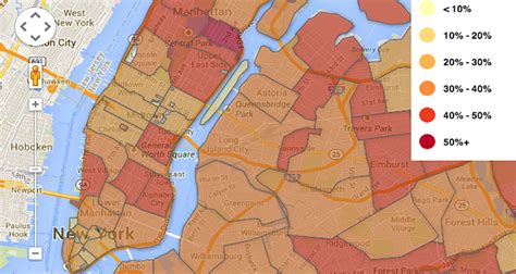 This NYC Rat Map Shows Percentage of Rodent-Infested Restaurants by Neighborhood | First We Feast