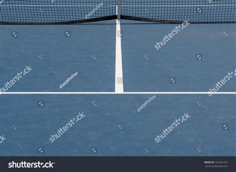 Blue Tennis Court Stock Photo 152391131 | Shutterstock