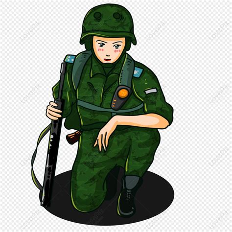 Sergeant Soldier Salute Cartoon