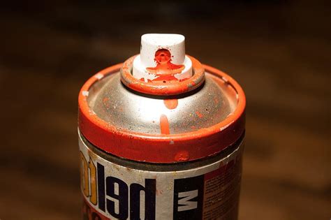 spray can, color, red, spray, cans of paint, box, graffiti, grafitti, pressure vessel, pressure ...