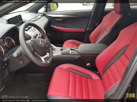 Circuit Red Interior Photo for the 2020 Lexus NX 300 F Sport AWD ...