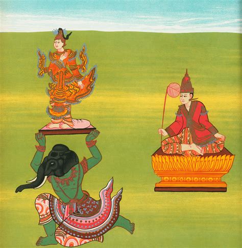 31. King Alaungsithu of Pagan (Min Síthú nat) and 32. Mi.. | Free public domain illustration ...