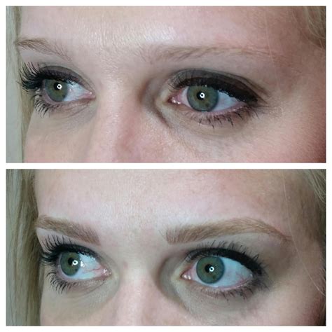 Microblading Eyebrows Before And After Blonde - All You Need Infos