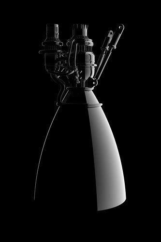 SpaceX Raptor Engine 2016 side view | michael@michaelkennedy… | Flickr