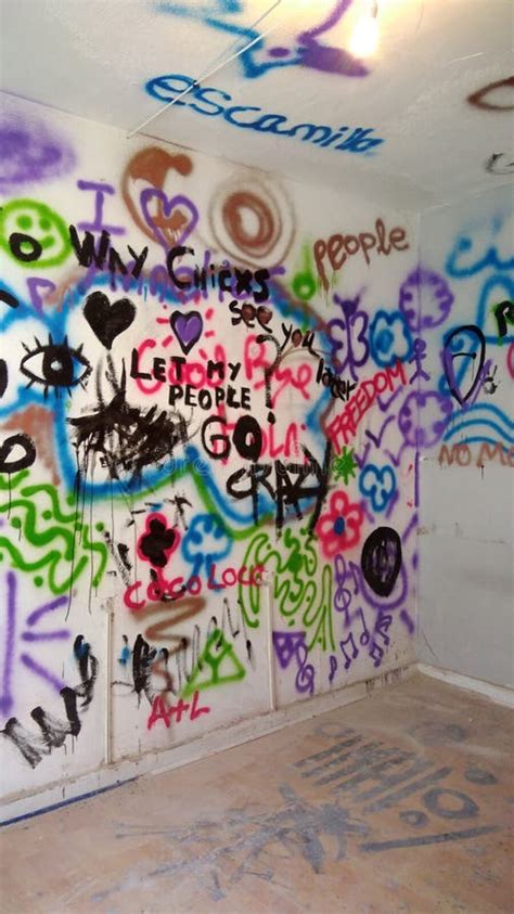 Graffiti tag wall stock photo. Image of sign, banner - 109695480