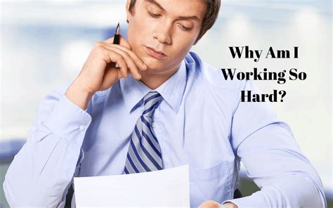 Why Am I Working So Hard? - Caren Glasser