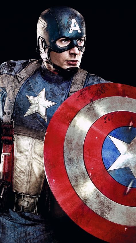 Download 1080x1920 wallpaper captain america, superhero, marvel studio, avengers, samsung galaxy ...