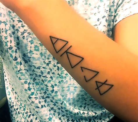 Change Triangles Tattoo Idea