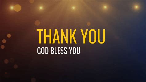 GOD BLESS YOU |THANK YOU| ANIMATED FONT | 3d FONT | CONCLUSION VIDEO| OUTRO - YouTube