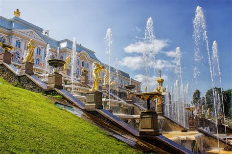 Fountains, Palace, Peterhof wallpaper | architecture | Wallpaper Better