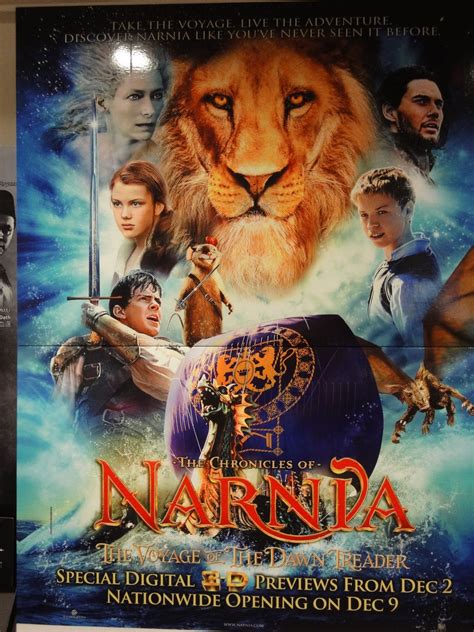 The Tattoo - Narnia's Dawn Treader offers viewers emotion-packed voyage