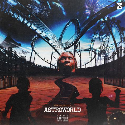 Travis Scott - Astroworld : r/freshalbumart