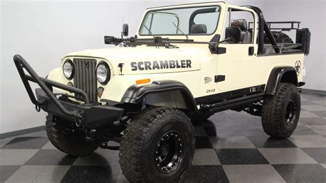 Ditch The Gladiator For This 1982 Jeep CJ8 Scrambler Restomod