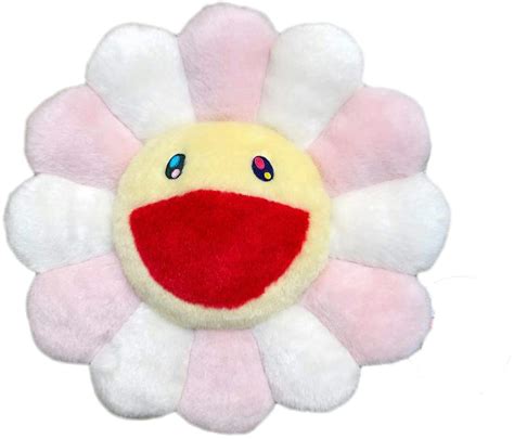 Takashi Murakami Flower Plush 30CM Light Pink/White/Yellow