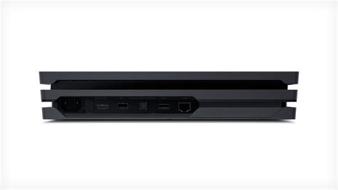 PS4 Pro has an USB port on the back | NeoGAF