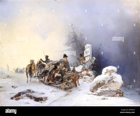 Napoleon moscow 1812 retreat hi-res stock photography and images - Alamy