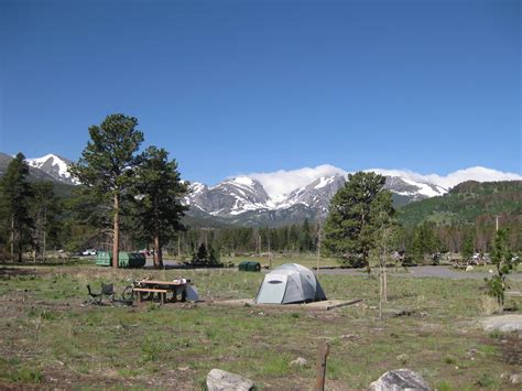 CampgroundCrazy: Glacier Basin Campground, Rocky Mountain National Park, Colorado