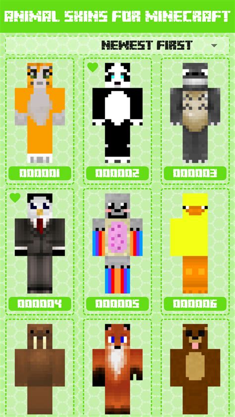 Animal Skins for Minecraft PE:Amazon.it:Appstore for Android