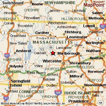 Where is Rutland, Massachussetts? see area map & more