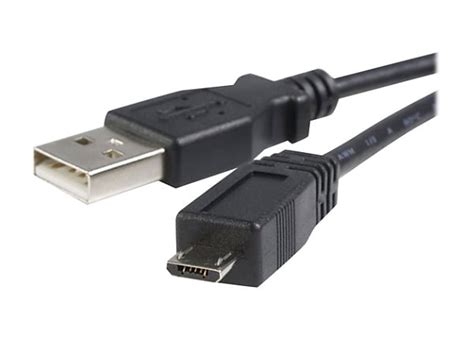 StarTech.com 6 ft Micro USB Cable - A to Micro B - USB to Micro b - UUSBHAUB6 - USB Cables ...