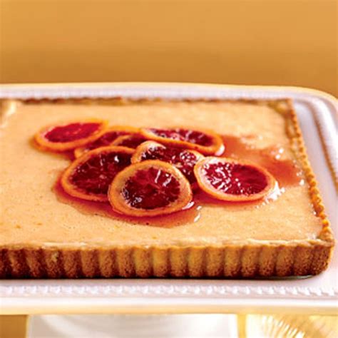 Fresh Orange Tart with Hazelnut Crust recipe | Epicurious.com