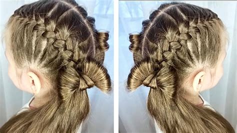 Soch turmaklari 2021. Soch parvarishi / Braided Ponytail / Easy ...