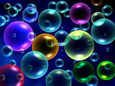 "3d abstract bubbles as background" by Medeu | Redbubble