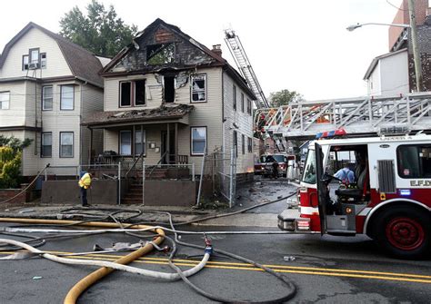 2-alarm blaze rips through Elizabeth home, injures firefighter - nj.com