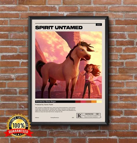 Spirit Untamed Movie Poster- Retro Movie Poster sold by ChaZhan | SKU ...