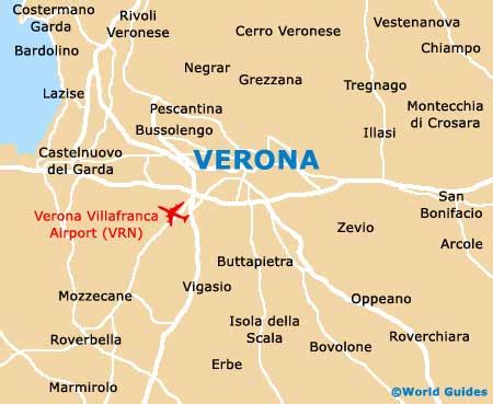 Verona Maps and Orientation: Verona, Veneto, Italy